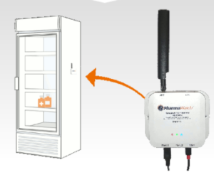 PharmaWatch's technology uses LTE Cat-M1 cellular technology to transmit temperature data