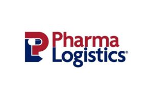 This is the logo of Pharma Logistics.