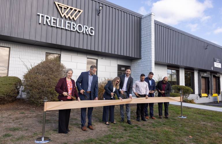 Trelleborg grand opening of its Biopharma Center of Excellence in Northborough MA